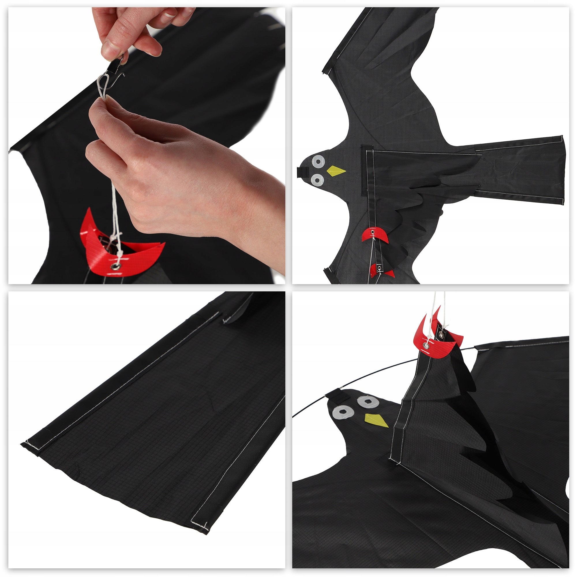 BIRD REPELLENT PIGEON STARLING FALCON HAWK IN FLIGHT KITE LARGE Kind repellent