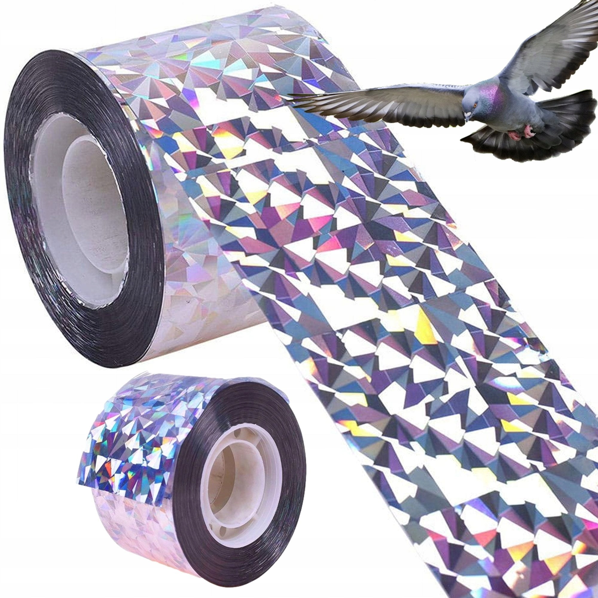 BIRD REPELLENT TAPE BIRD REPELLENT REFLECTIVE HOLOGRAM 50M Use Against wild animals