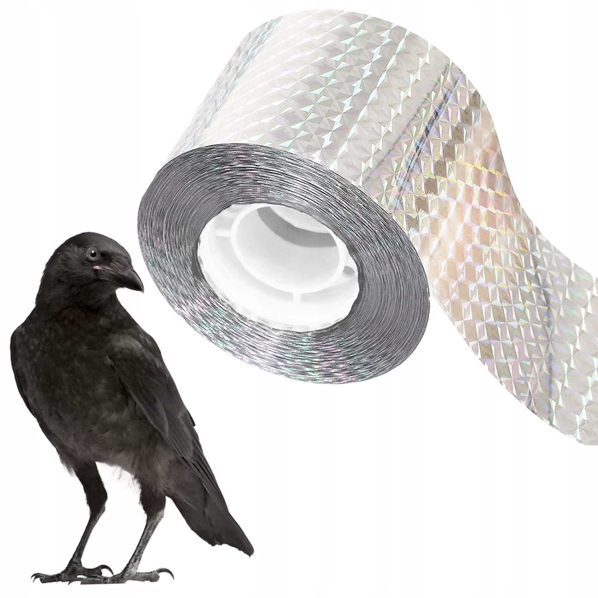BIRD REPELLENT TAPE STARLINGS pigeonS BIRD REPELLENT 70m REFLECTIVE Brand Springos