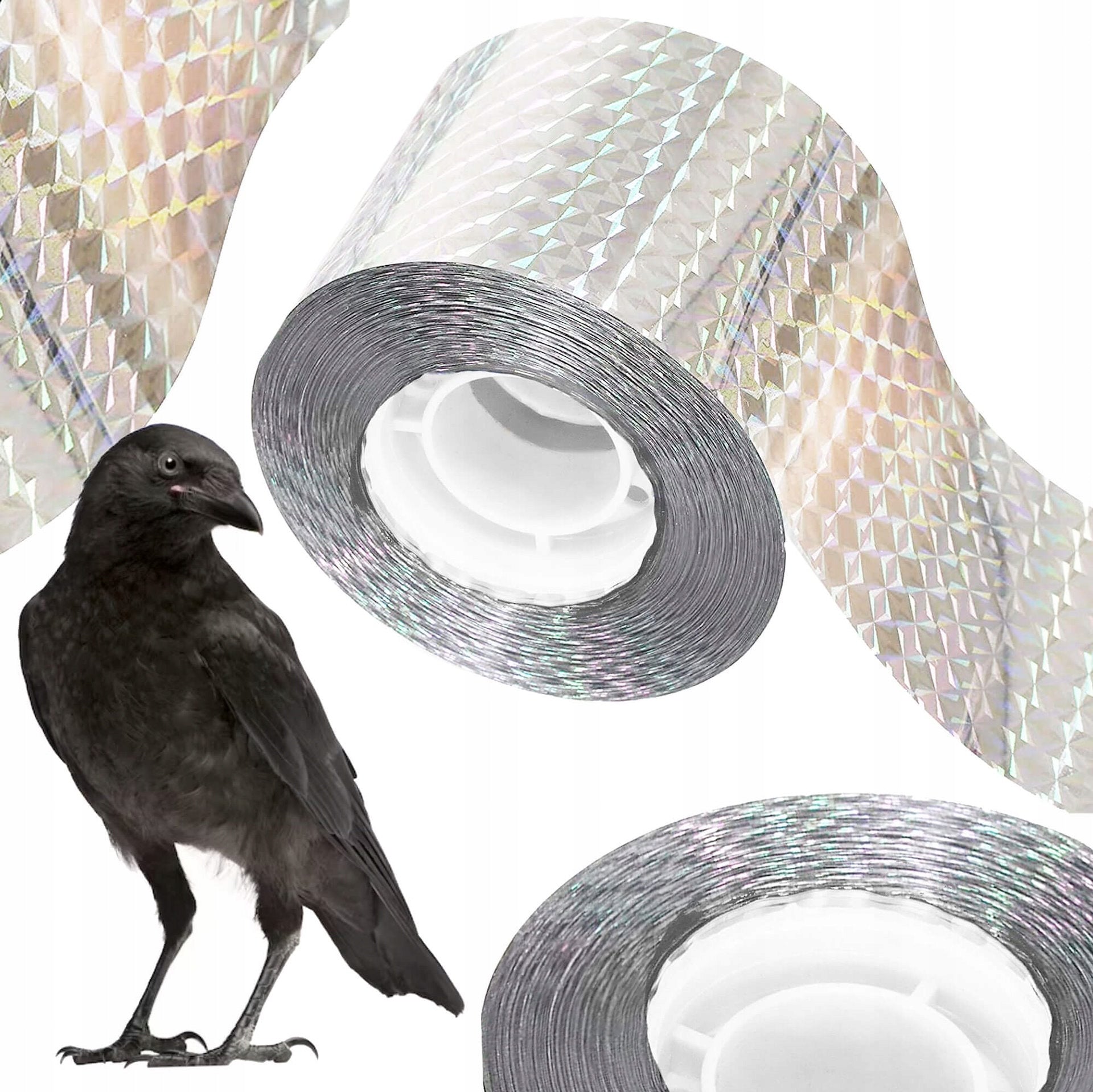 BIRD REPELLENT TAPE STARLINGS pigeonS BIRD REPELLENT 70m REFLECTIVE EAN (GTIN) 5907719448329
