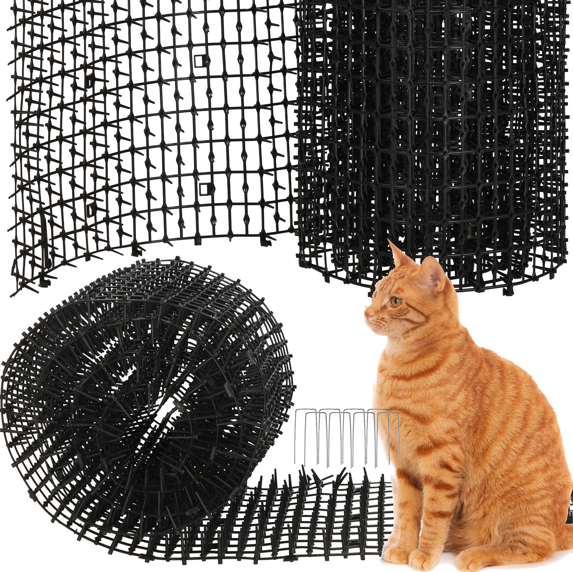 BIRD SPIKES CAT REPELLENT MAT DOGS DOES NOT HARM 200 x 30 cm