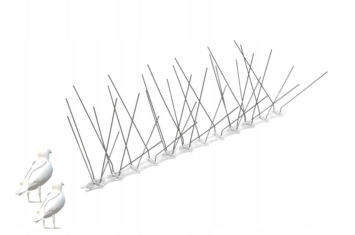 BIRD SPIKES PIGEON DENSE WIDE STAINLESS AGAINST BIRDS HIGH Packaging status original