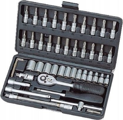 BIT SOCKET SET 1/4 46 EL. HONITON Brand Honiton