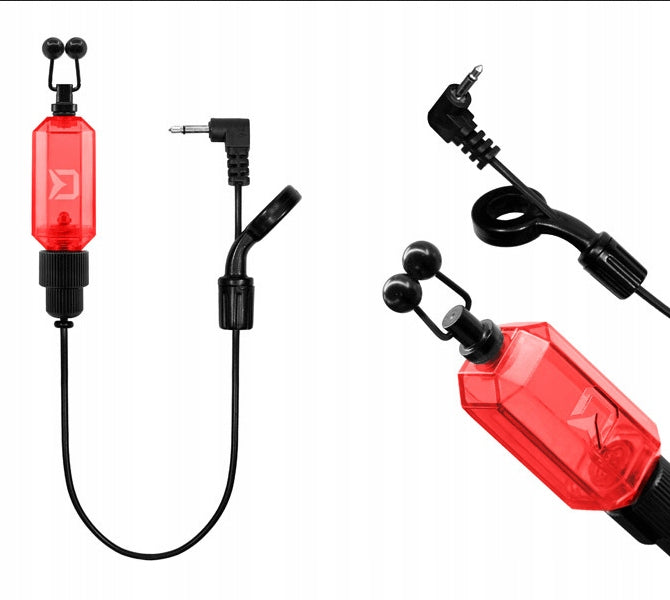 BITE ALARM DELPHIN CUBIX LIGHT RED Brand Delphin