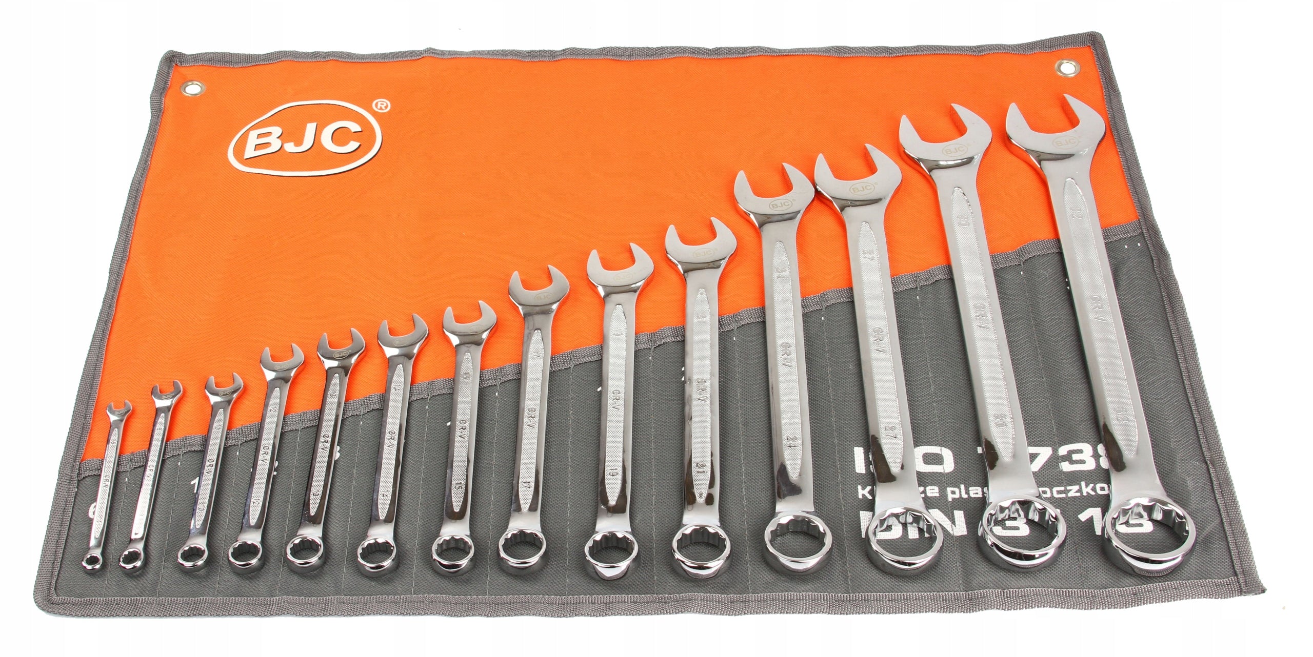 BJC 6-32 CrV open-end wrenches SET THICK Manufacturer code M58135