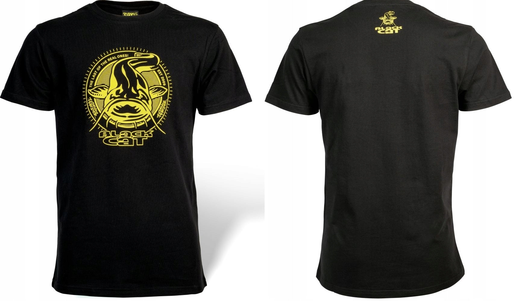 BLACK CAT T-SHIRT ESTABLISHED COLLECTION BLACK XXL Brand Black Cat