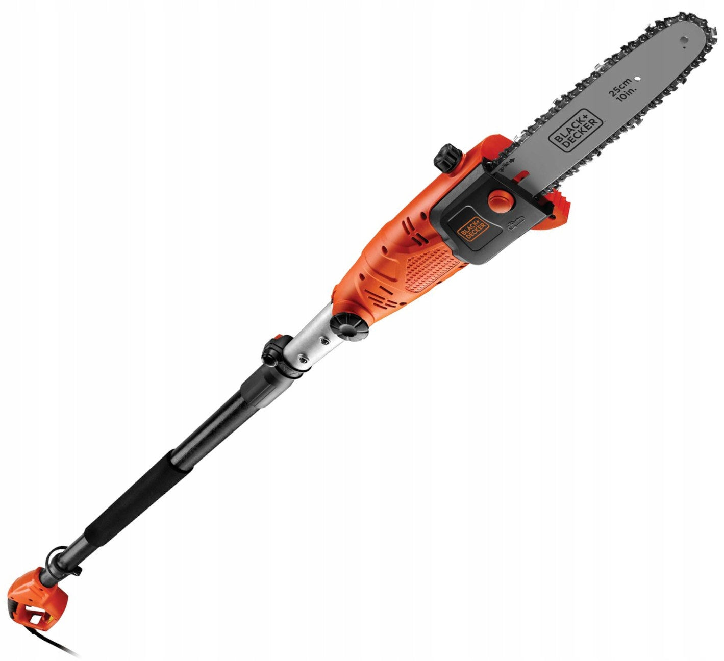 BLACK DECKER Chainsaw 800W 25cm PS7525 Boom Saw 2,7m Brand Black+Decker