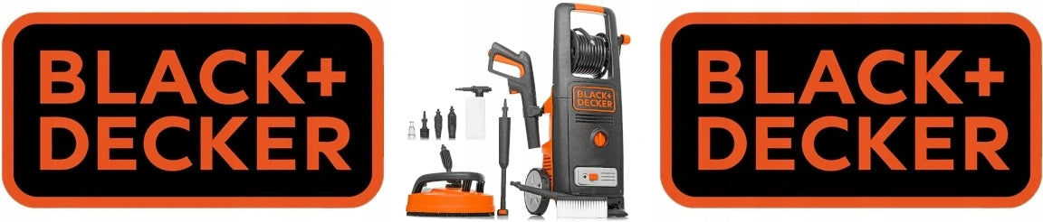 BLACK+DECKER PRESSURE WASHER 2000W 140BAR Brand Black+Decker