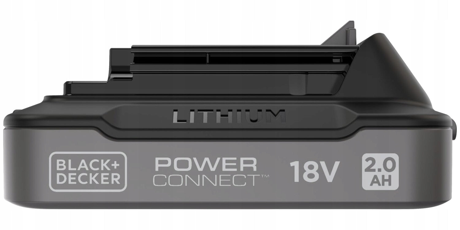 BLACK DECKER Rechargeable battery for power tools 18V 2,0Ah PowerConnect BDL2018 Battery type Li-Ion
