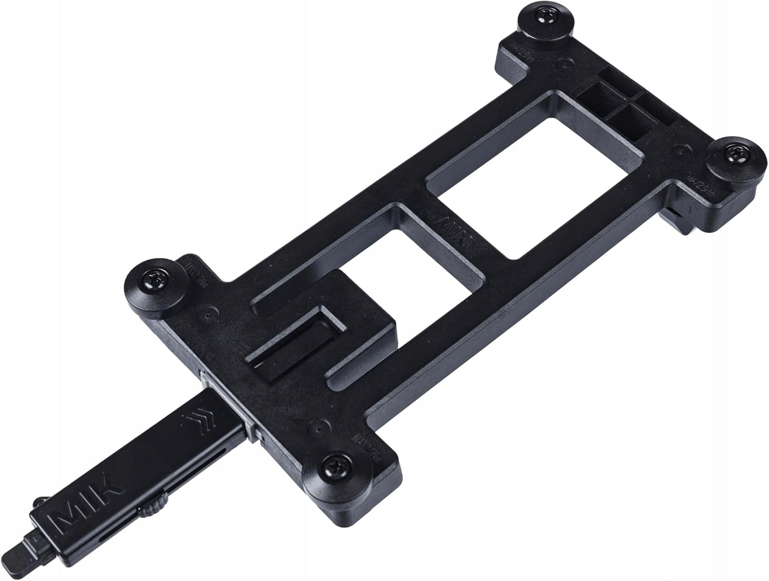 BLACK MIK ADAPTER PLATE FOR ATTACHING A BAG OR BASKET TO THE MIK HOLDER Brand Basil