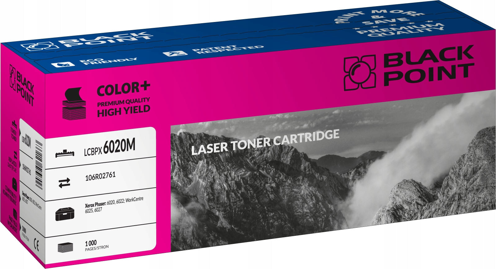 Toner Black Point LCBPX6020M | magenta | 1000 S. | Xerox 106R02761