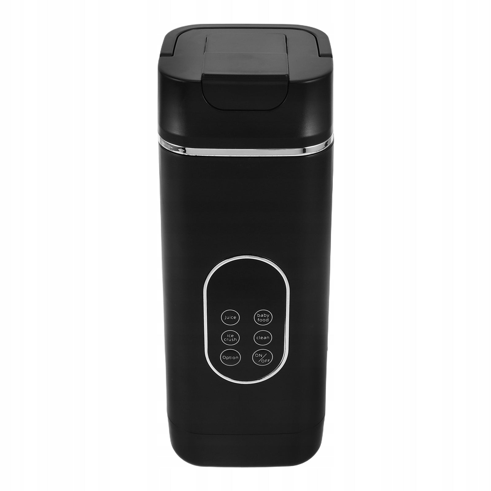 BLACK PORTABLE ELECTRIC JUICER CUP USB RECHARGEABLE WITH SELF-CLEANING Dominant color black