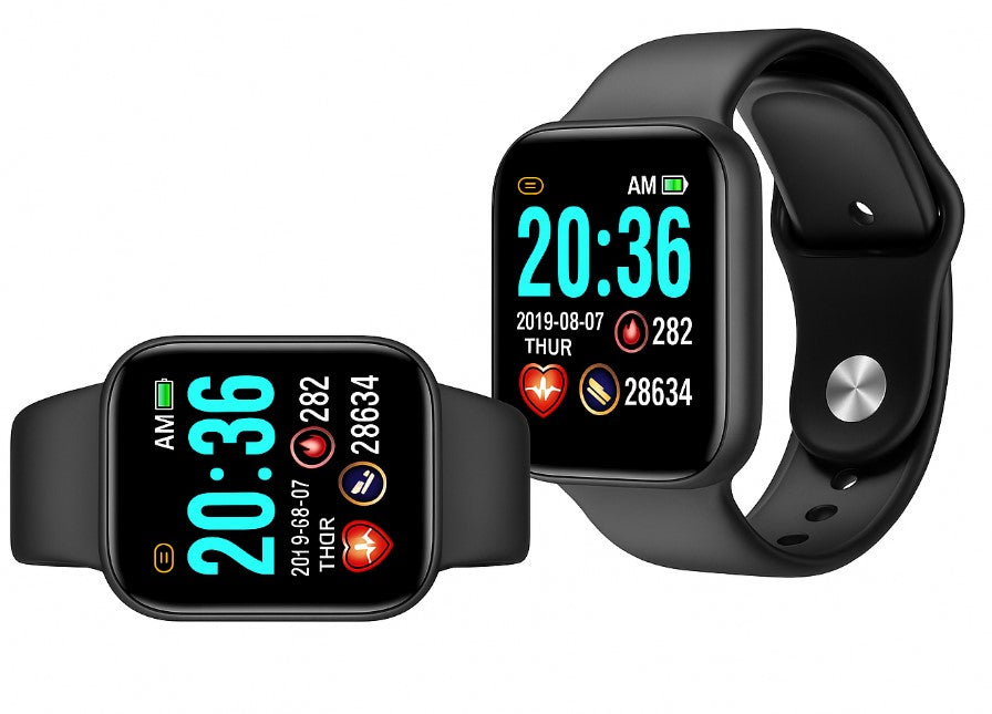 BLACK SMARTWATCH + BLACK Cat Ear LED Headphones - Gaming Kit Manufacturer code CZARNY SMARTWATCH + Czarne Słuchawki Kocie
