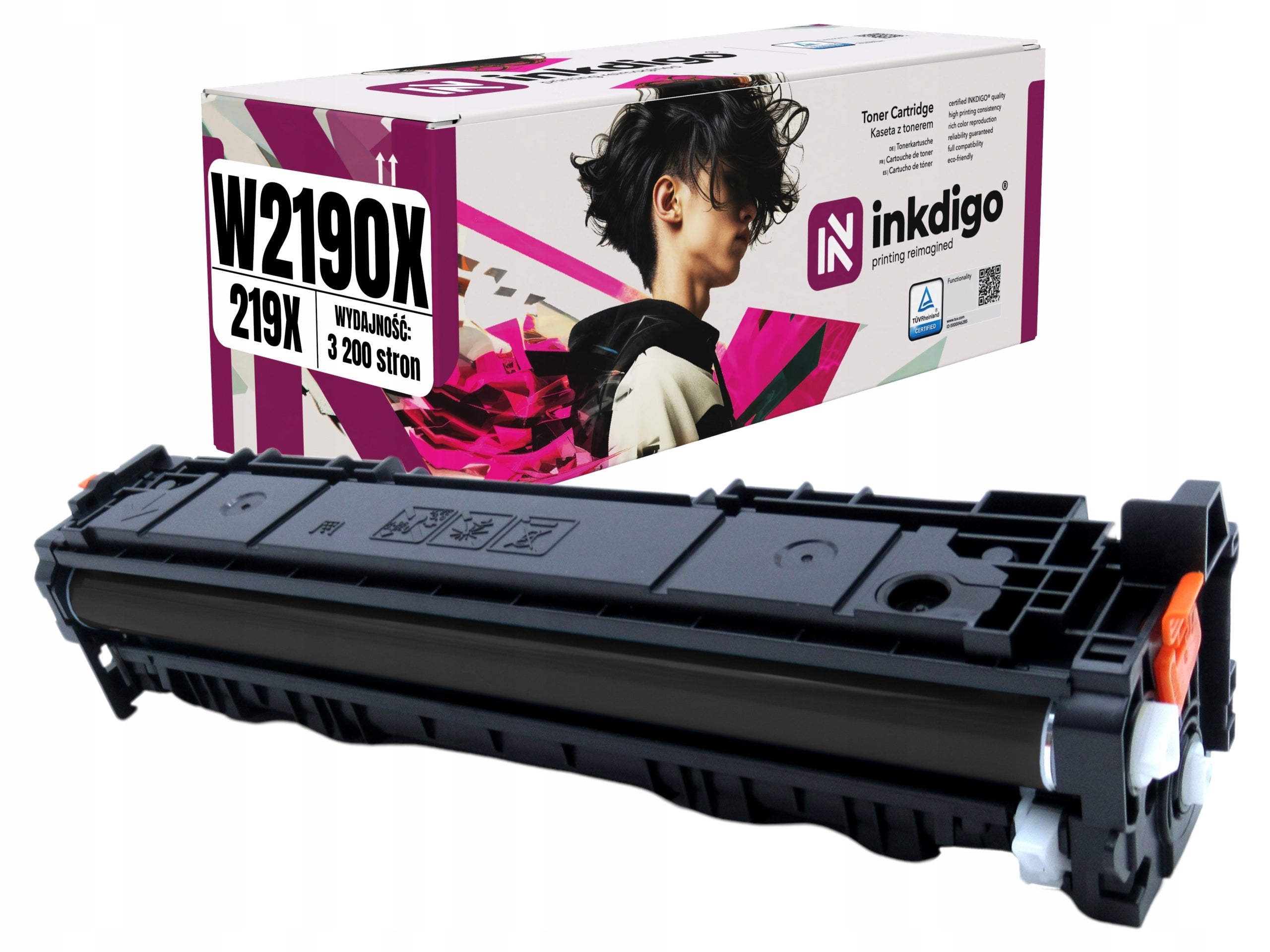 BLACK TONER FOR HP COLOR LASERJET PRO 3302sdw 3202dn REPLACEMENT W2190X