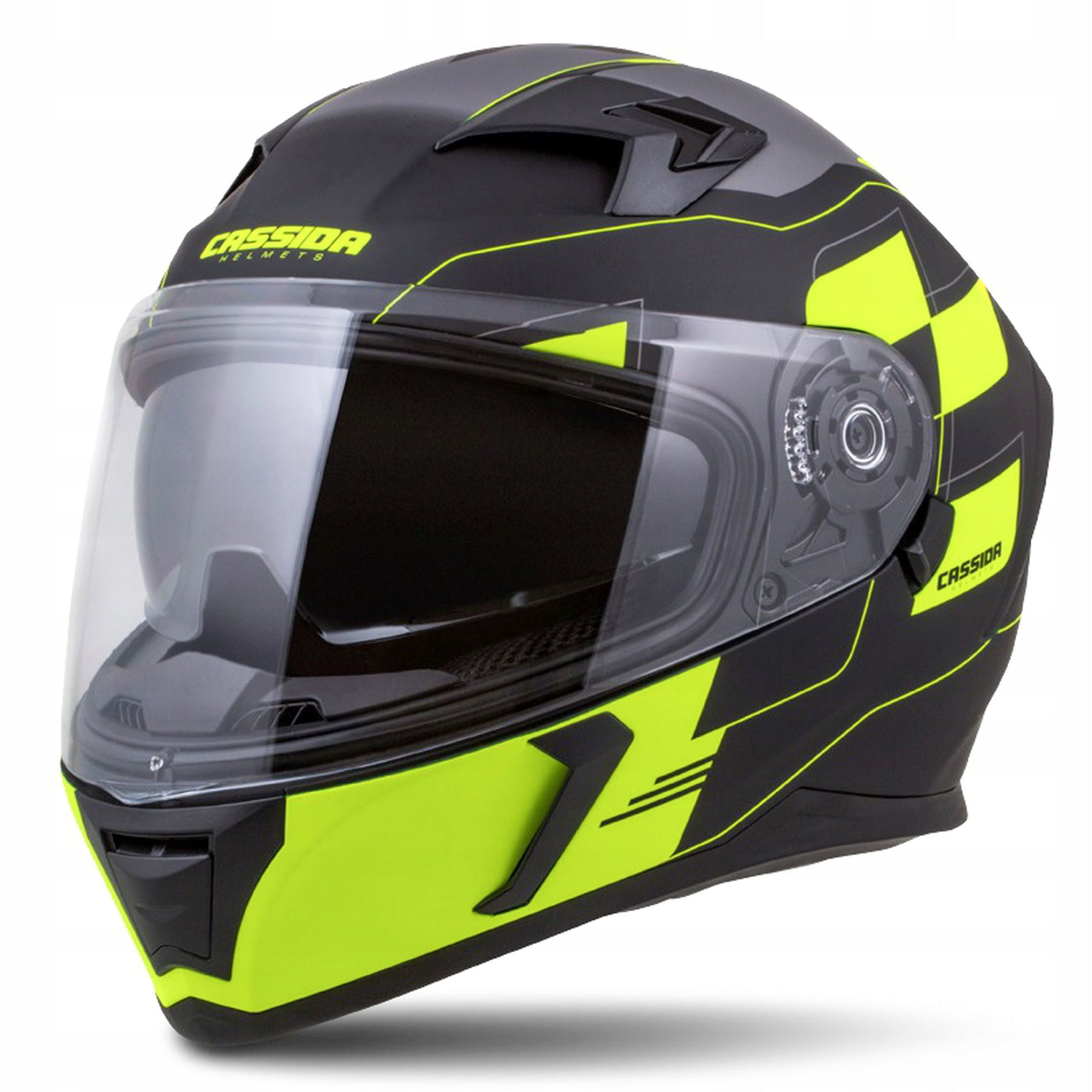 + BLACK WINDOW MOTORCYCLE HELMET CASSIDA 3.0 NEW XL Manufacturer Cassida