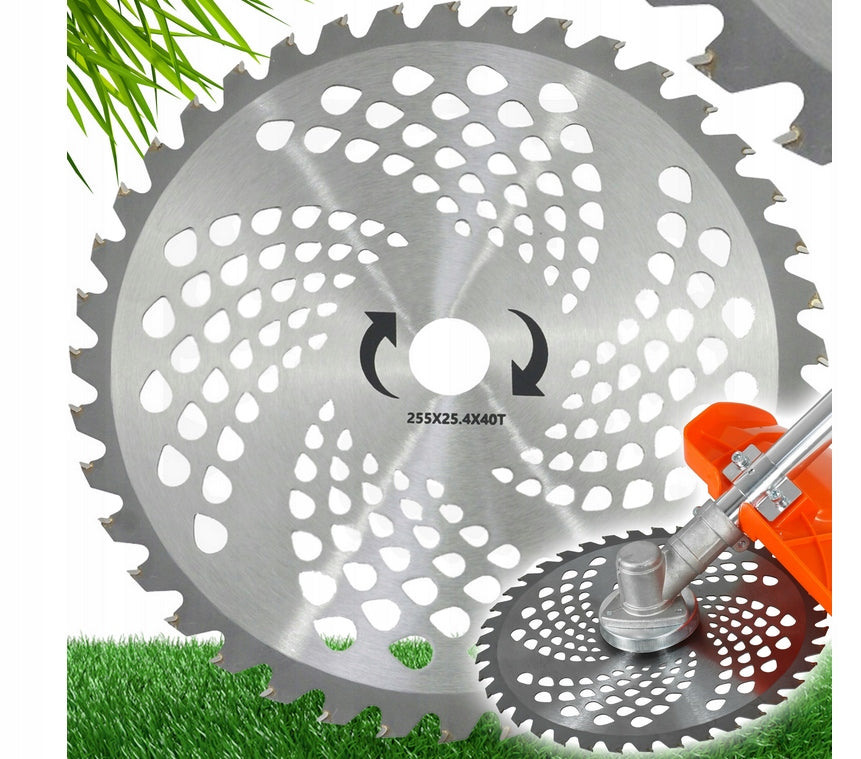 BLADE SAW COMBUSTION CUTTER BRUSH CUTTER CUTTING KNIFE BLADE 255MM