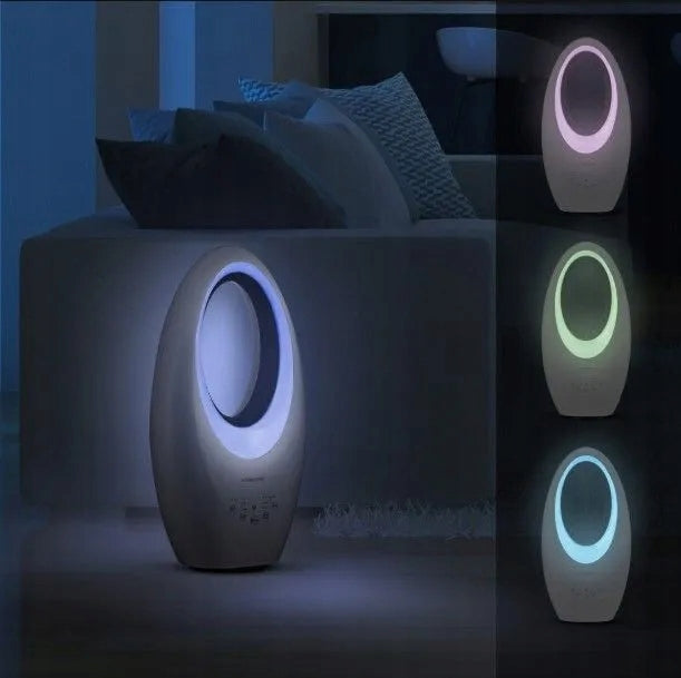 BLADELESS FLOOR FAN OSCILLATION TIMER REMOTE CONTROL LED LIGHTING Fan type floor