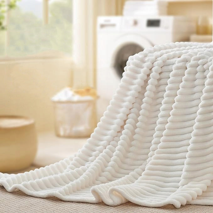 BLANKET EMBOSSED RIBBON CAPE BEDSPREAD NICE 160x200 PREMIUM WARM THICK Manufacturer code KOC TŁOCZONY CIEPŁY GRUBY