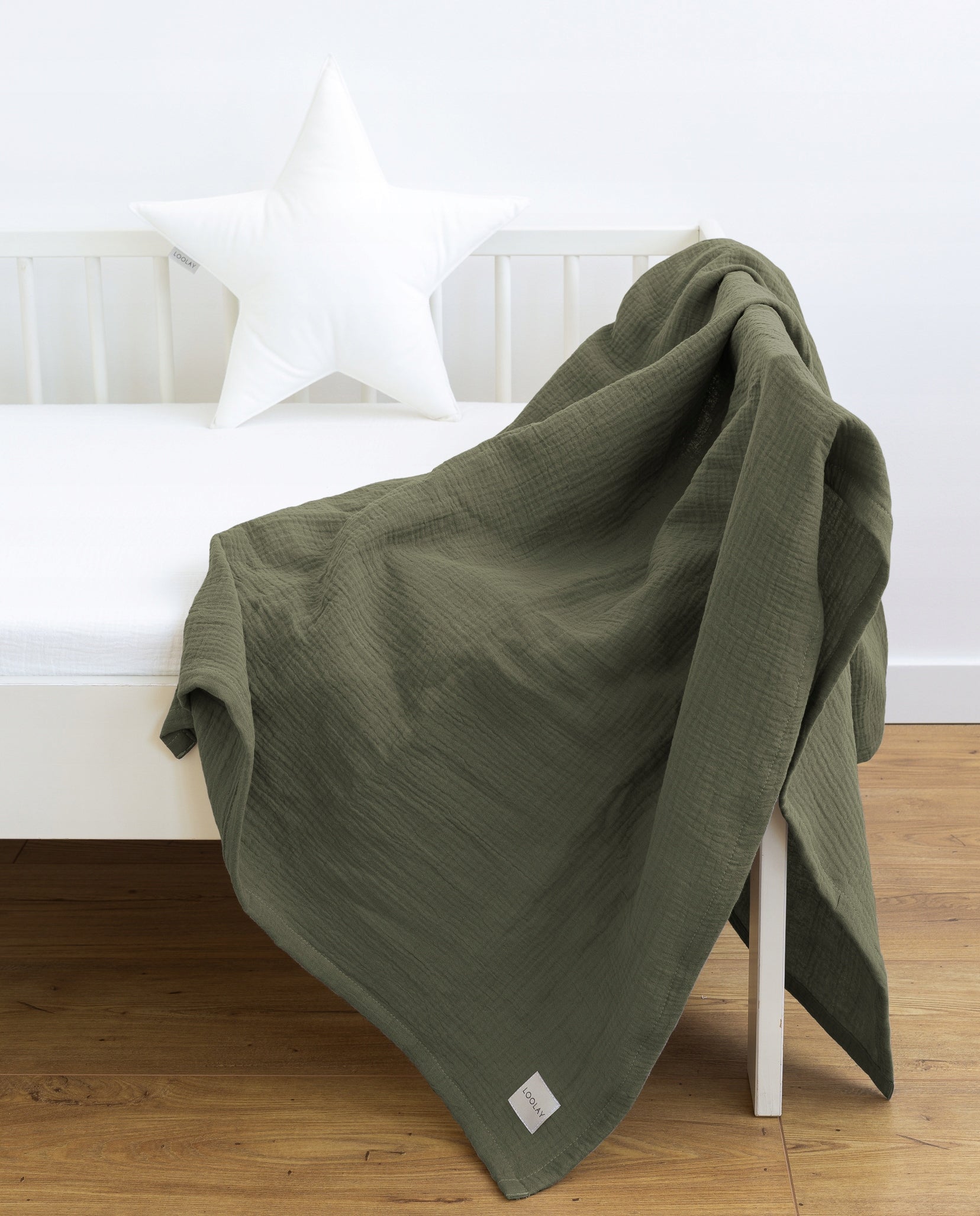 BLANKET MUSLIN SWADDLE 150 x 200 cm Muslin 100% cotton delicate blanket