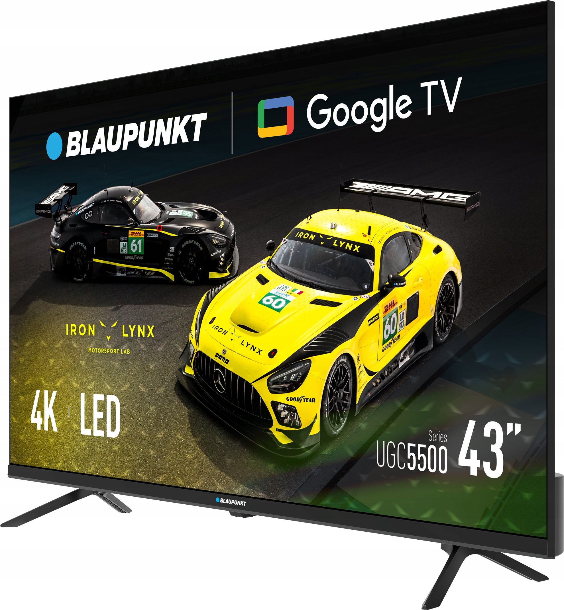 BLAUPUNKT 43UGB5500S 43 INCHES DLED 4K UHD GOOGLE SMART TV BLUETOOTH DVBT T2 Packaging status original