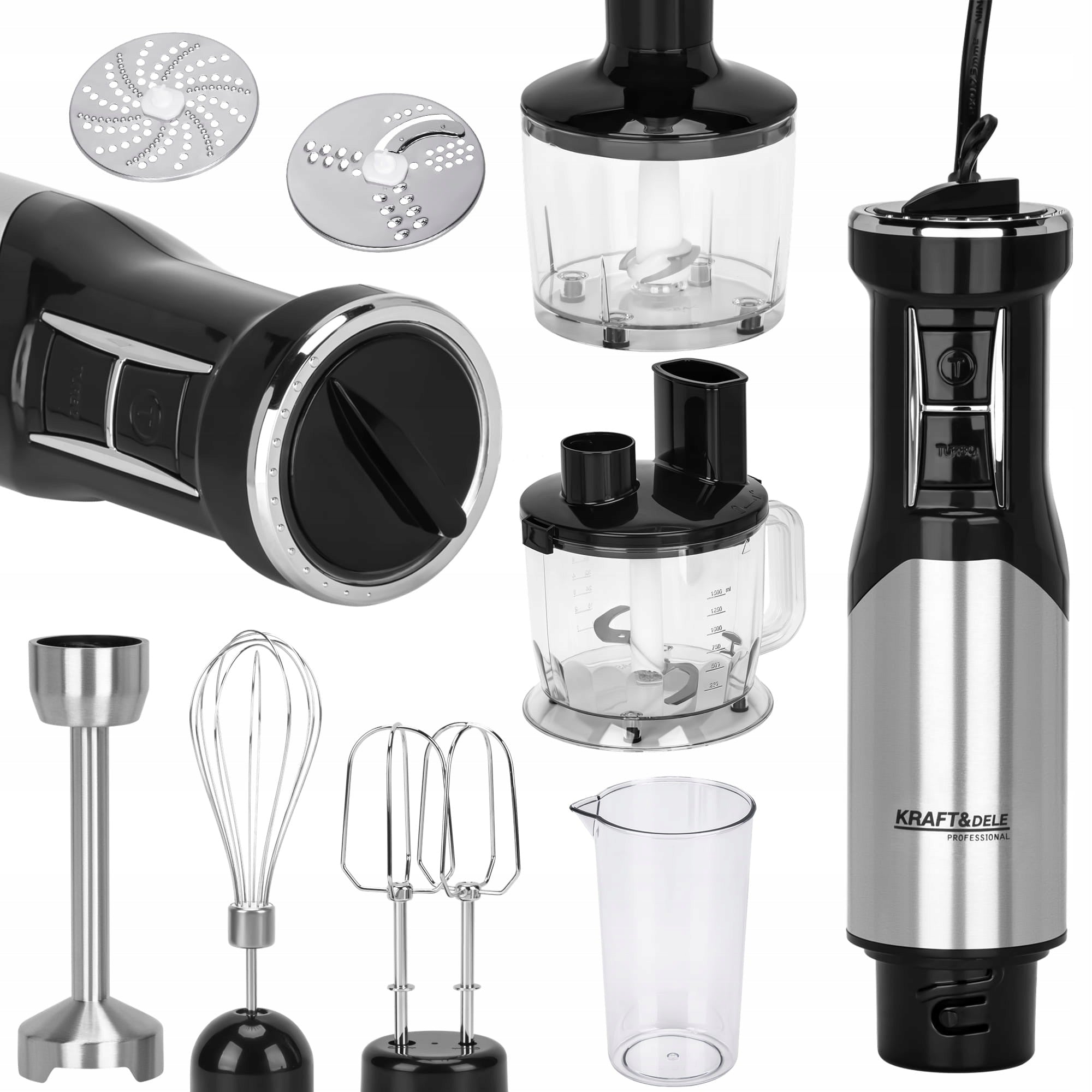 BLENDER 1500W ACCESSORIES KD4182 Brand Kraft&Dele