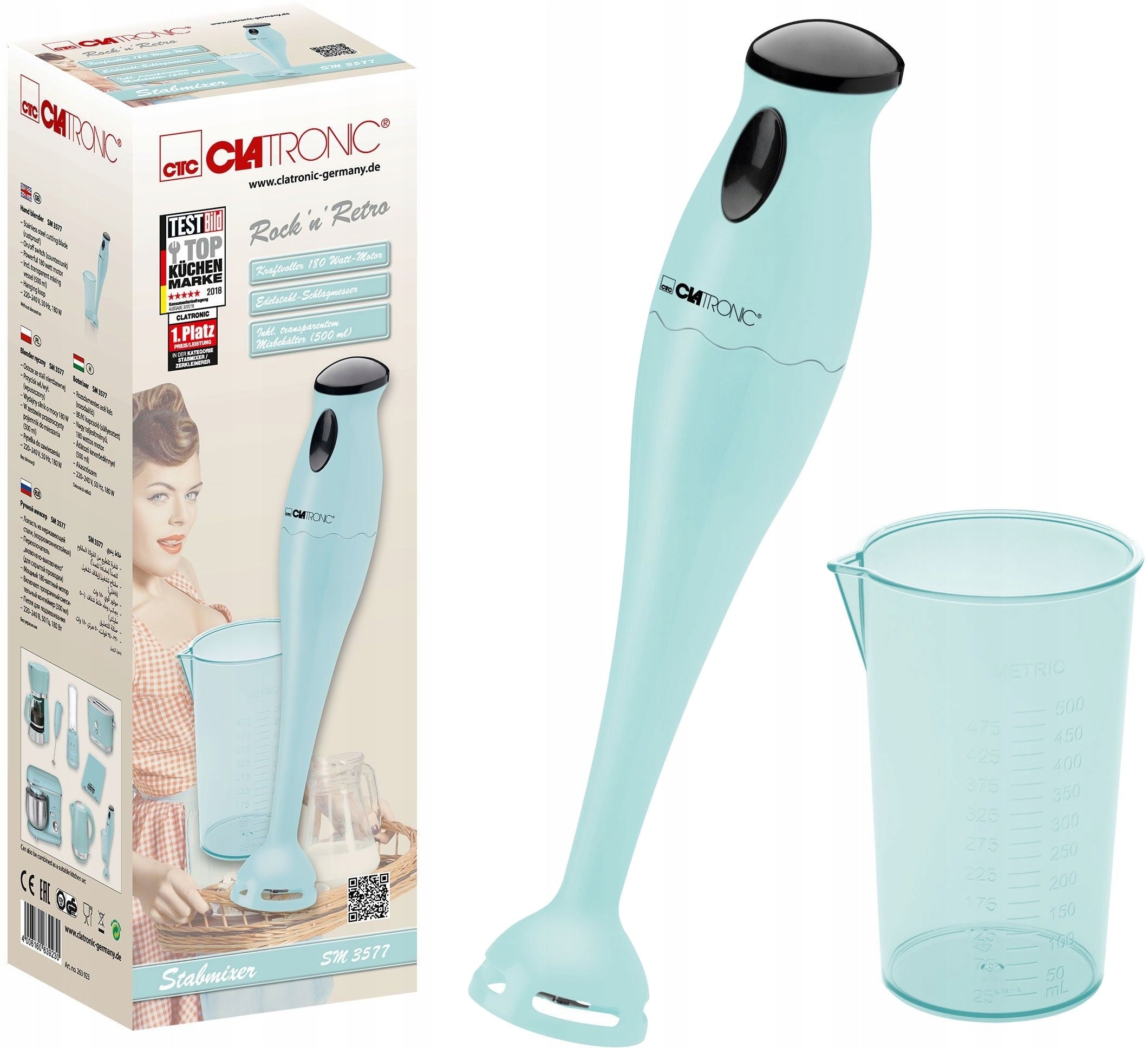 BLENDER HAND BLENDER CLATRONIC SM 263923