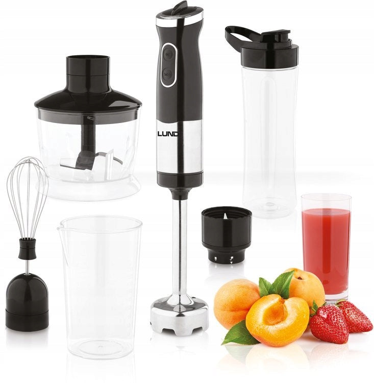 BLENDER HAND MIXER MULTIFUNCTIONAL MALAXER 700W TURBO 4IN1 67700 Brand Lund