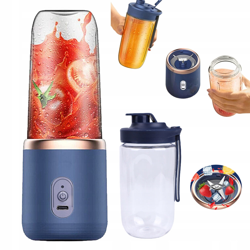 BLENDER PORTABLE TOURIST WIRELESS USB MIXER 2PCS GIFT
