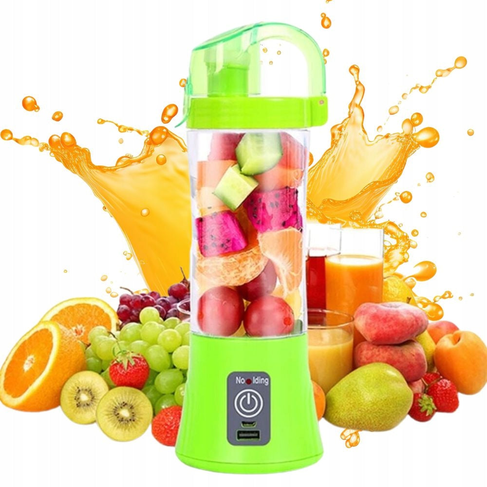 BLENDER TOURIST MIXER USB BATTERY GREEN