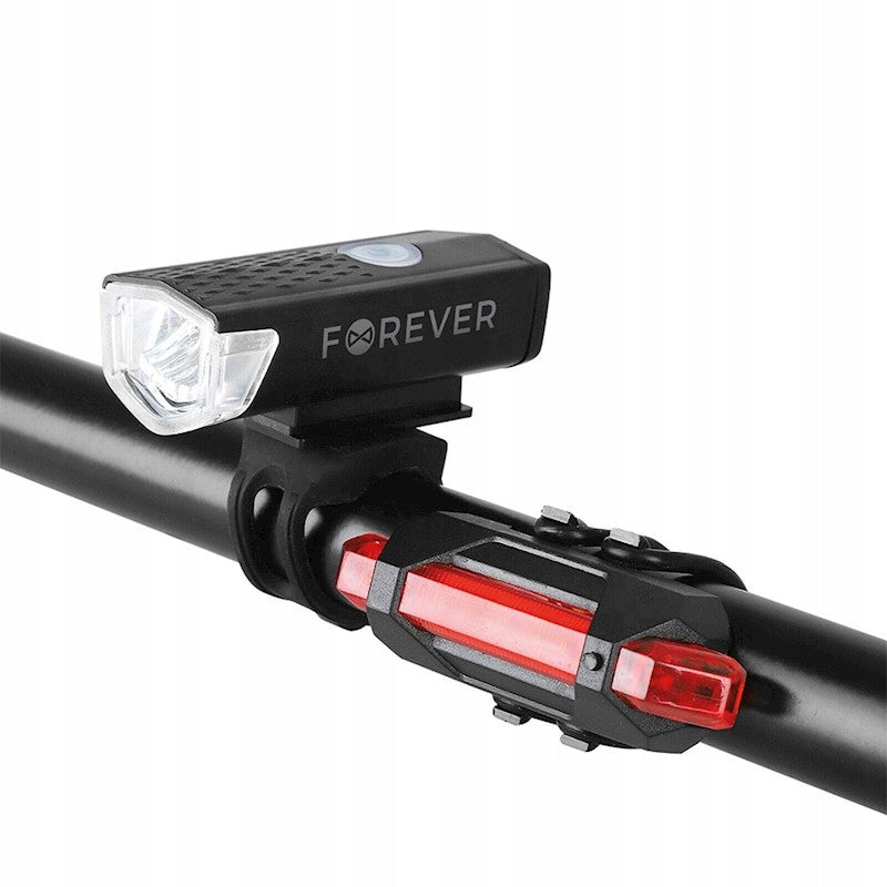 BLG-100 Basic Rechargeable Bike Light Set Forever Outdoor