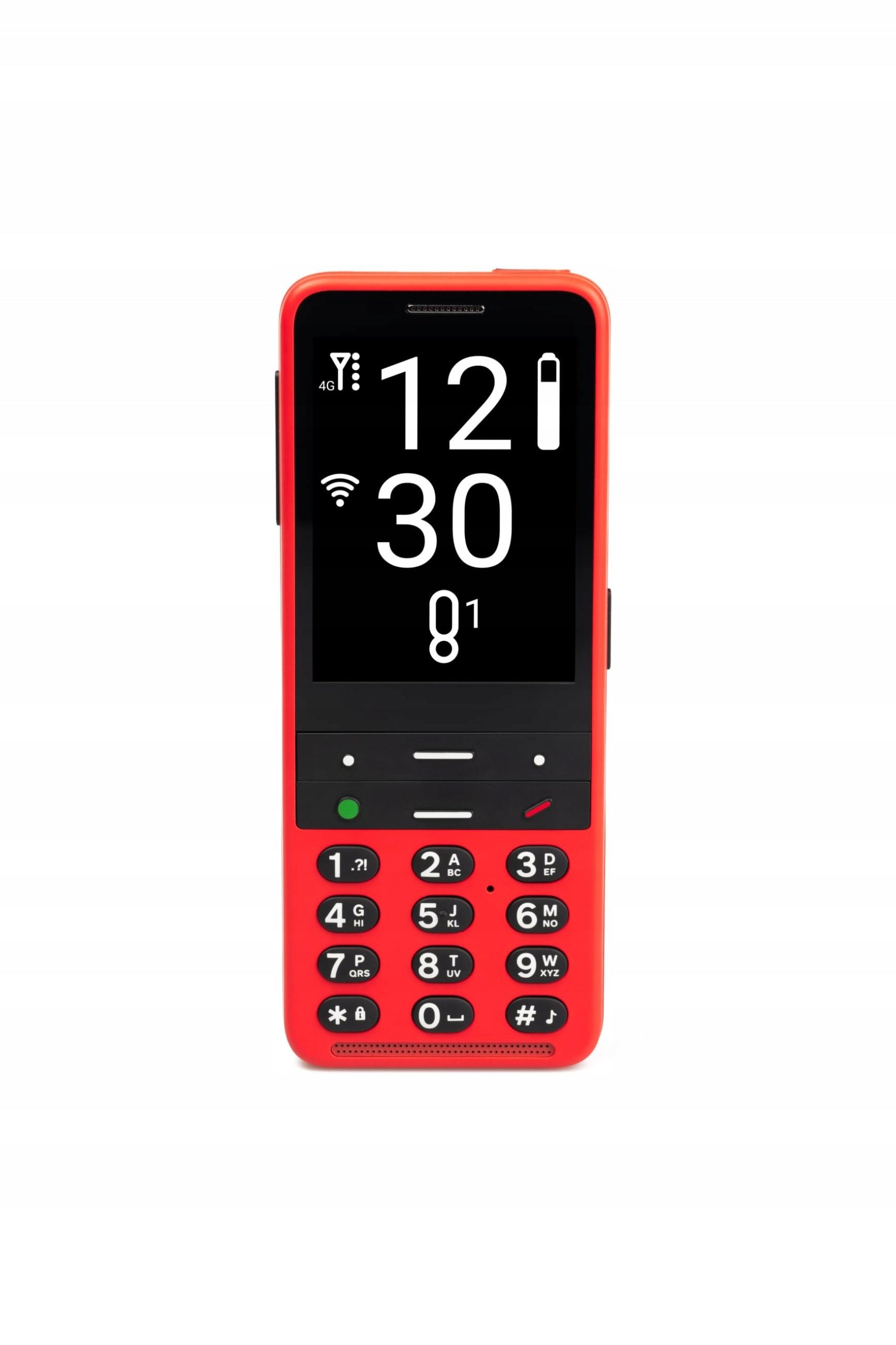 BLINDSHELL CLASSIC 2 red -sounded phone with classic keyboard