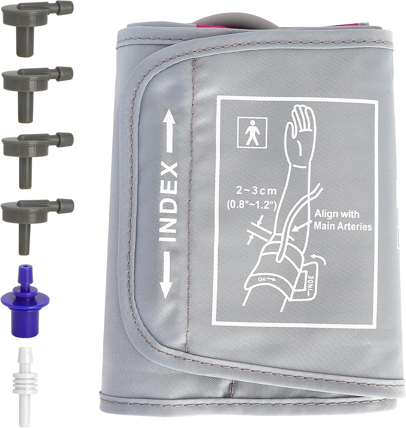 BLOOD PRESSURE MONITOR CUFF 22-60 CM EXTRA LARGE UNIVERSAL