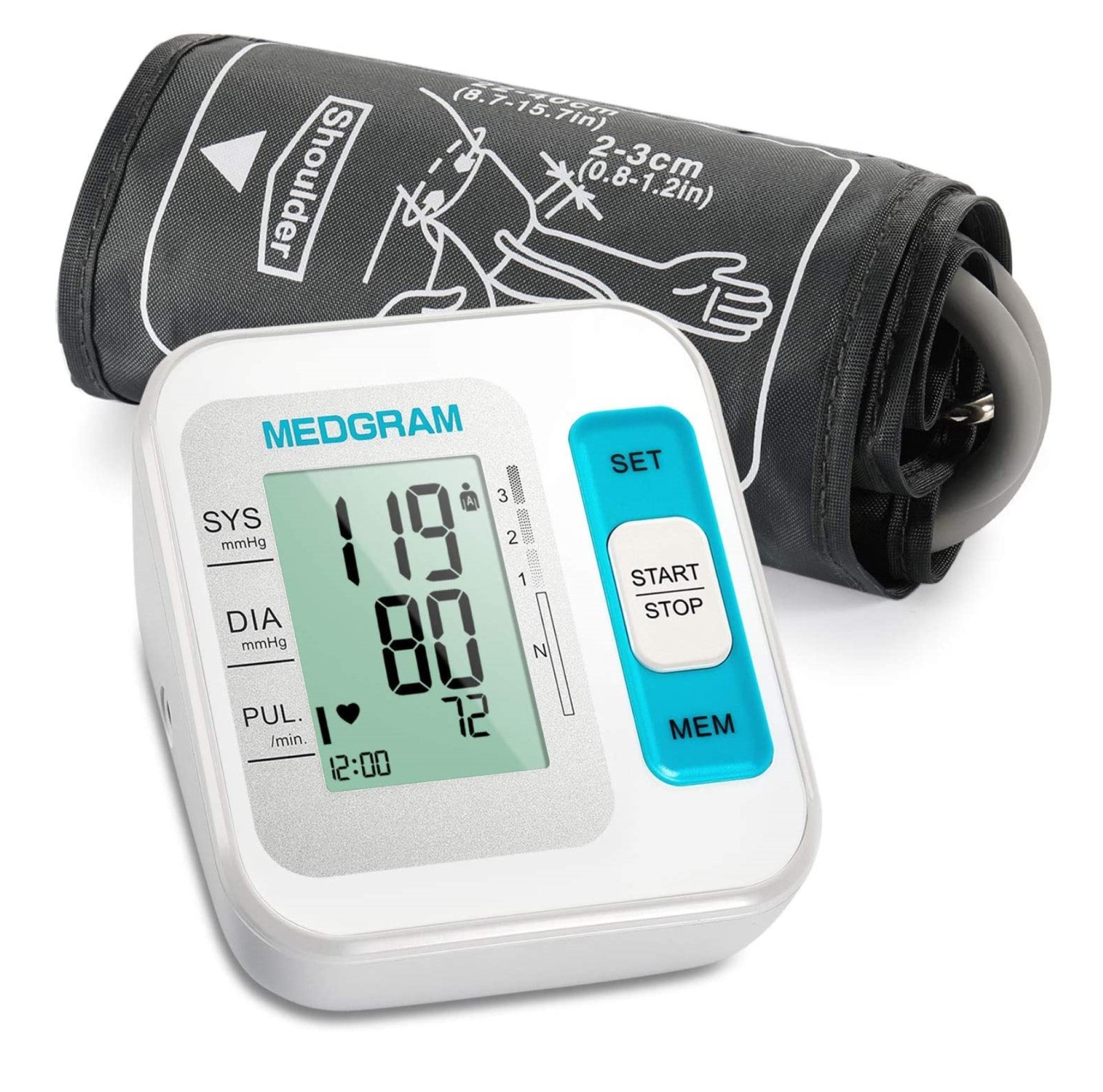 BLOOD PRESSURE MONITOR MEDGRAM