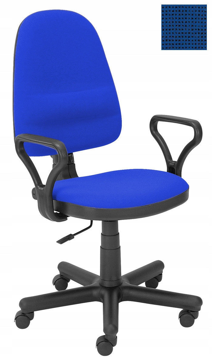 BLUE-BLACK Swivel chair office chair BRAVO GTP Nowy Styl