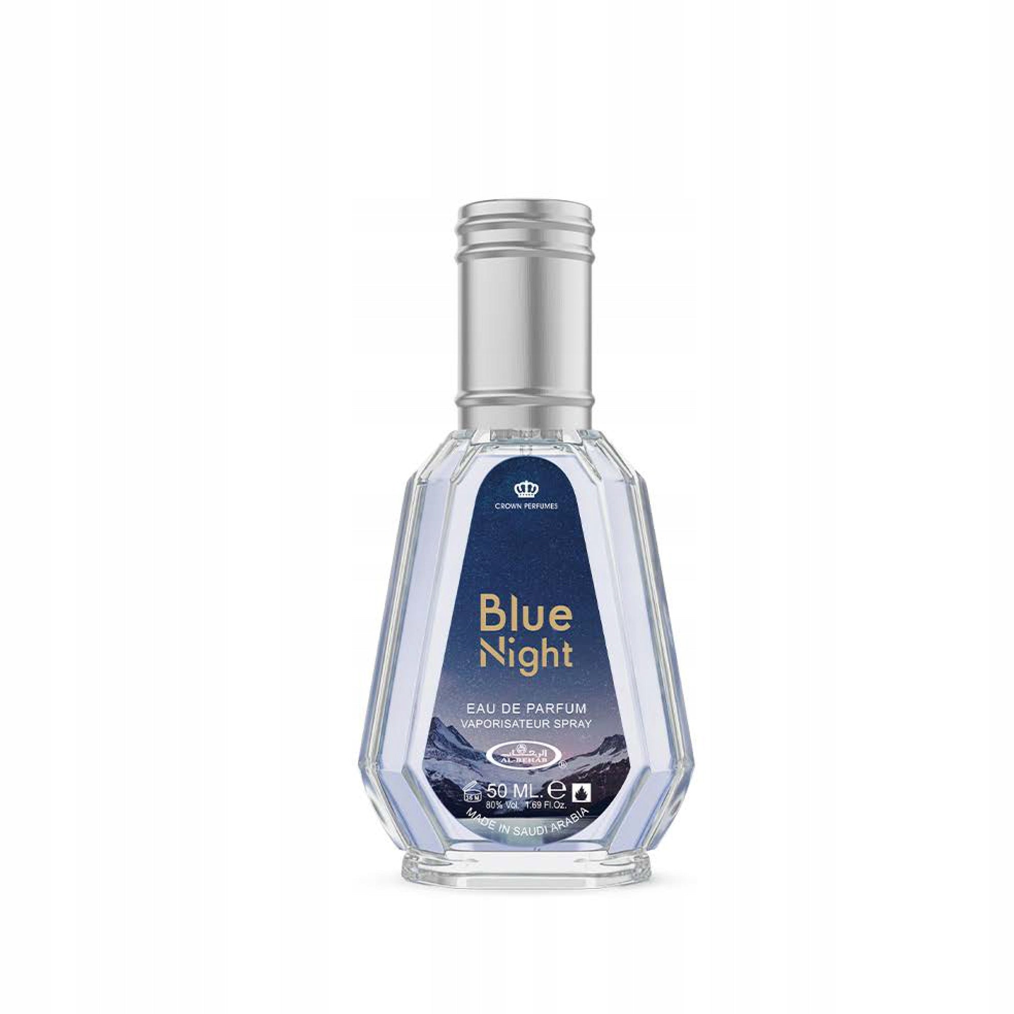 BLUE NIGHT ARABIC PERFUME MEN'S INTENSE CITRUS 50 ml AL REHAB EDP Manufacturer code 6281110109607