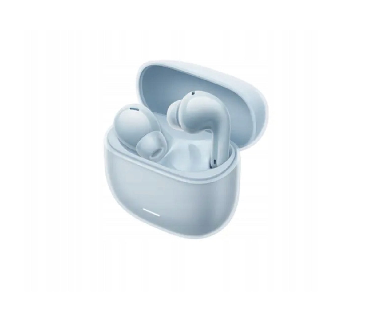 BLUE WIRELESS IN-EAR HEADPHONES Packaging status original