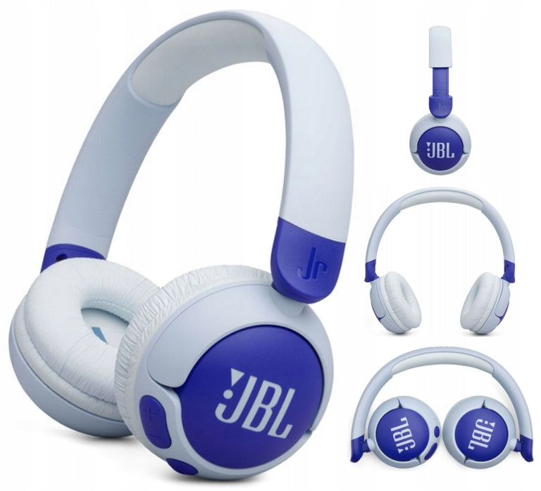 BLUE Wireless On-Ear Headphones JBL JR320BT Bluetooth For Kids