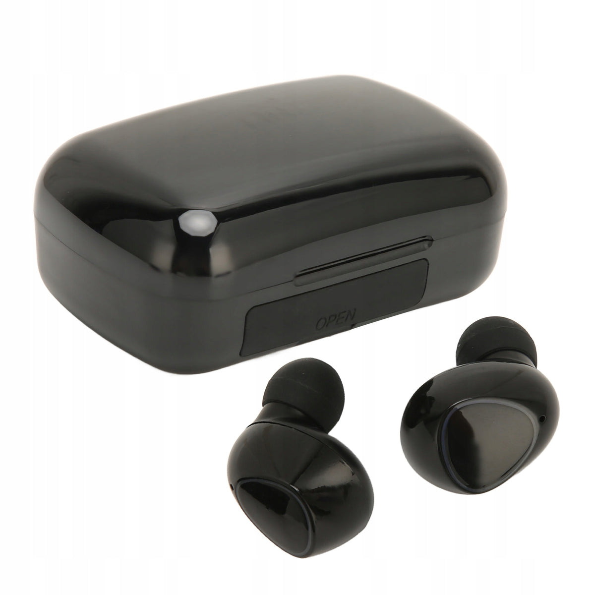 BLUETOOTH 5.1 IPX7 WIRELESS HEADPHONES WATERPROOF CASE CHARGING BASS
