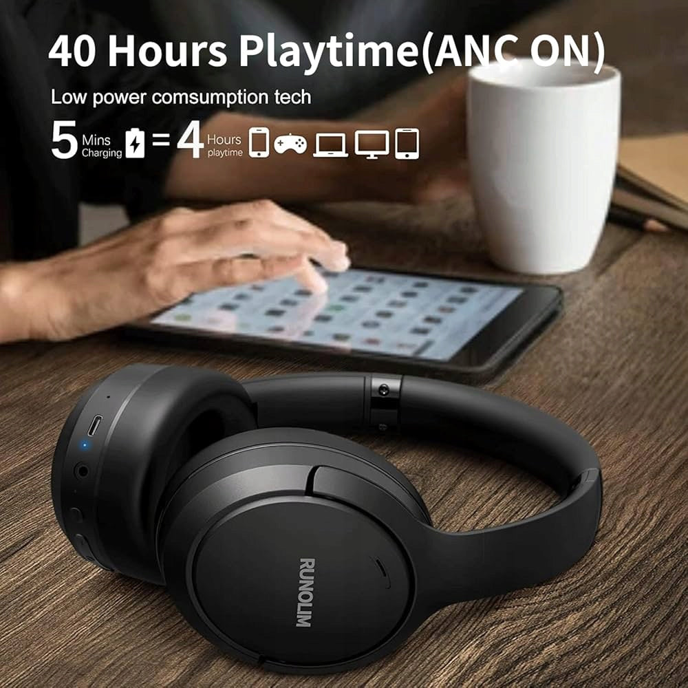 BLUETOOTH ANC Hi-Res WIRELESS ON-EAR HEADPHONES MICROPHONE EAN (GTIN) 884807537996
