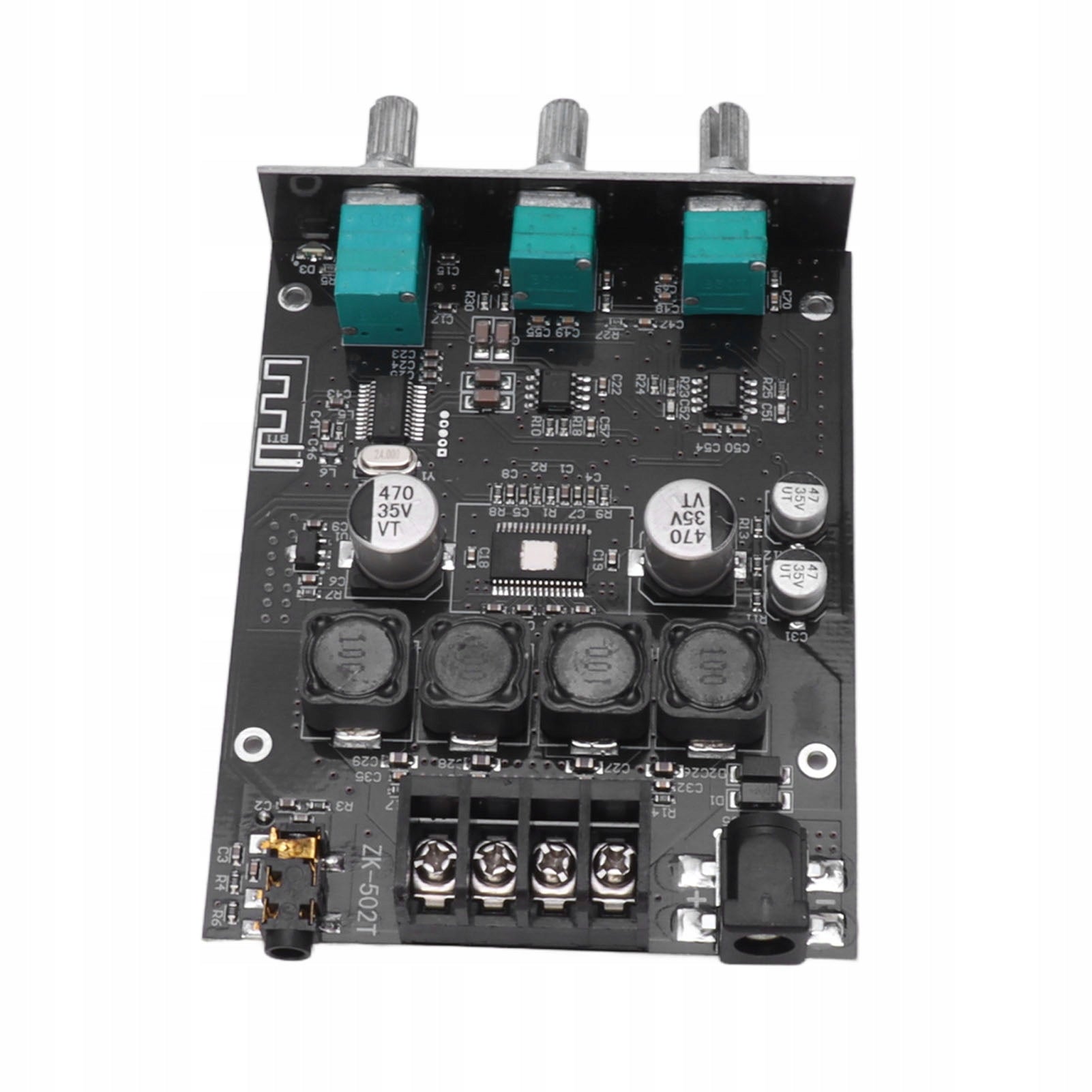 BLUETOOTH AUDIO AMPLIFIER 5.0 STEREO BOARD MODULE FOR 2X50W AUX SPEAKER Packaging status original