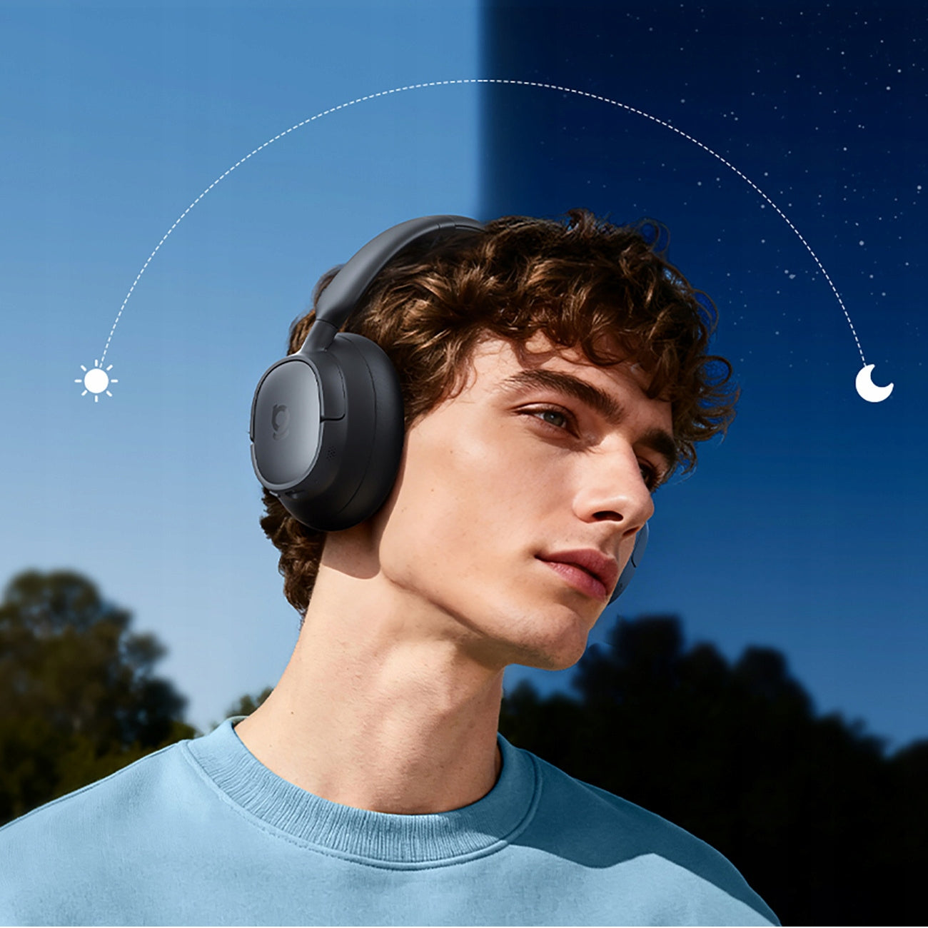 BLUETOOTH BASEUS Bass BH1 NC Lite ANC 80H WIRELESS ON-EAR HEADPHONES Packaging status original