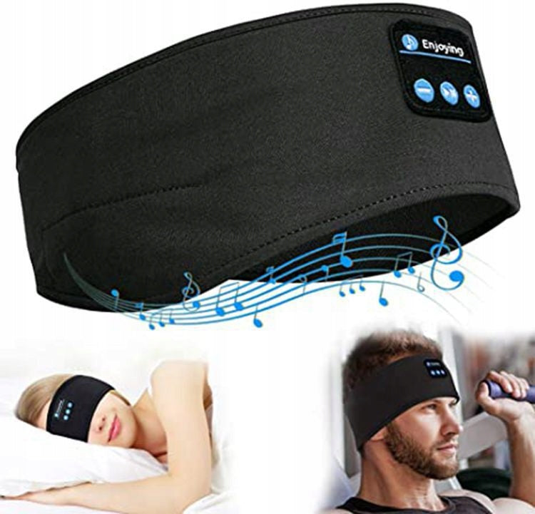 BLUETOOTH HEADBAND FOR RUNNING SLEEPING ON THE EARS EYES SPORTS TALK