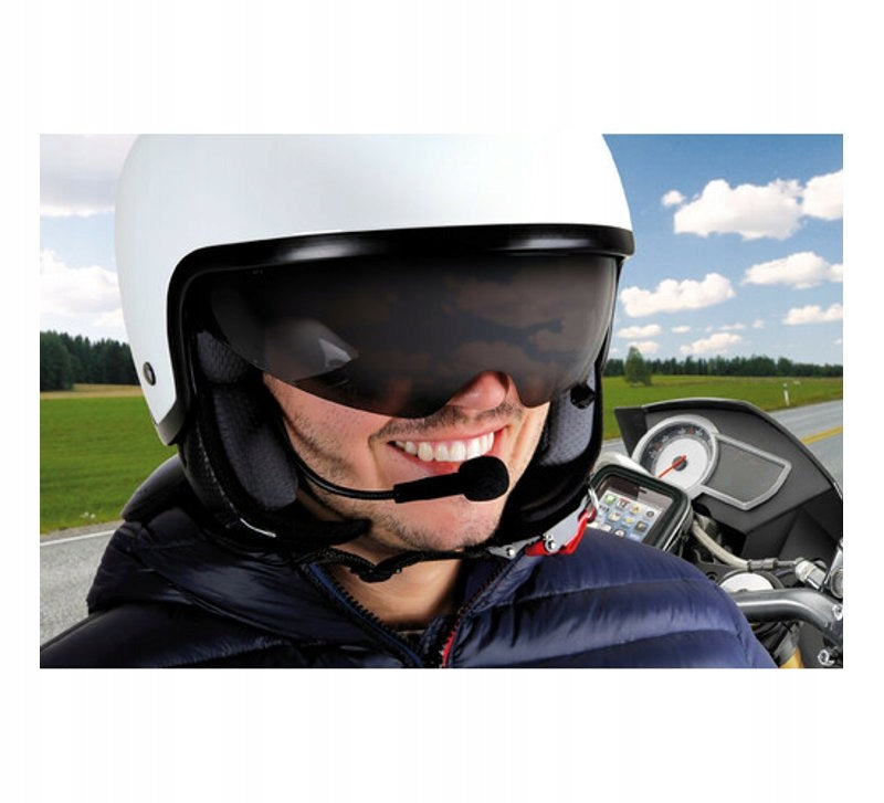 BLUETOOTH HEADSET FOR A HELMET FOR A MOTORCYCLE MOTOR PHONE Manufacturer's catalog number 33485