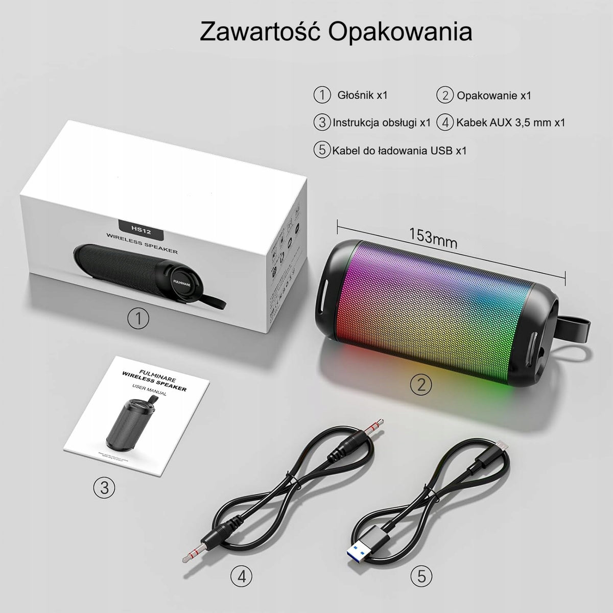 BLUETOOTH HS12 Portable Speaker Super Gift Brand Elehot