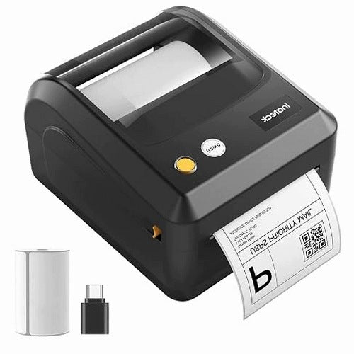 BLUETOOTH LABEL PRINTER DHL 4 X 6 Steel Home Gift Included