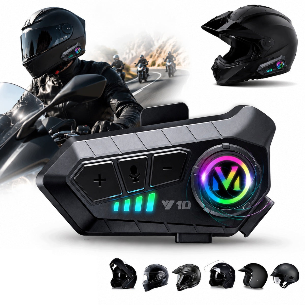 BLUETOOTH MOTORCYCLE INTERCOM | BLUETOOTH