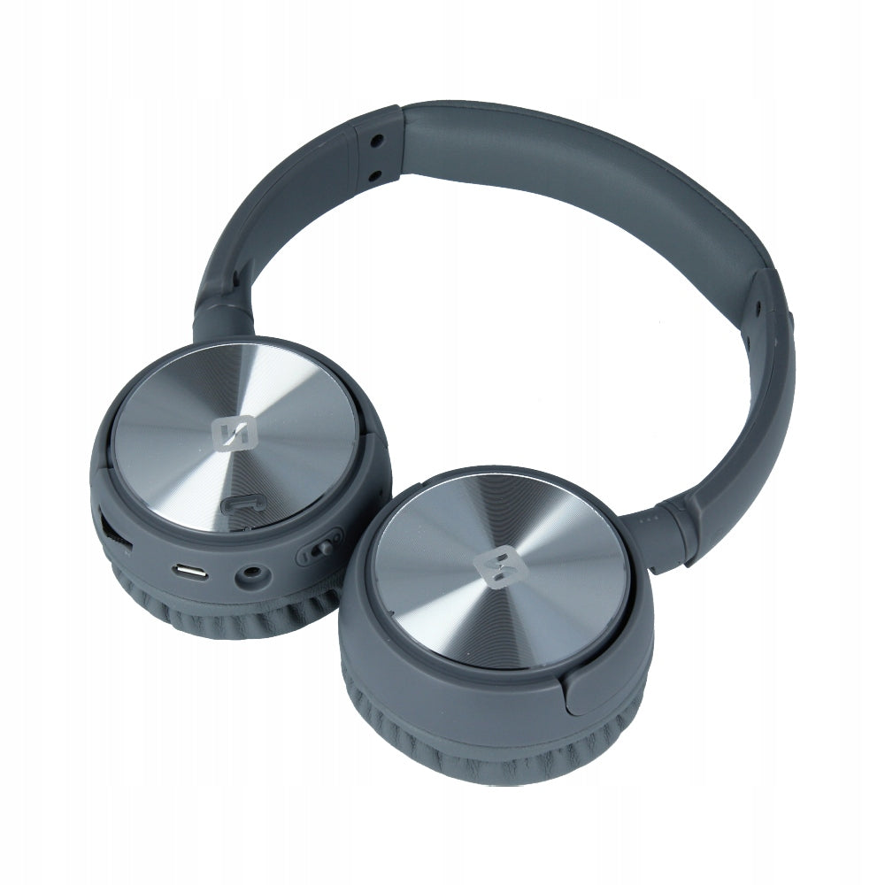 BLUETOOTH ON-EAR HEADPHONES FM RADIO SLOT microSD Brand Swissten