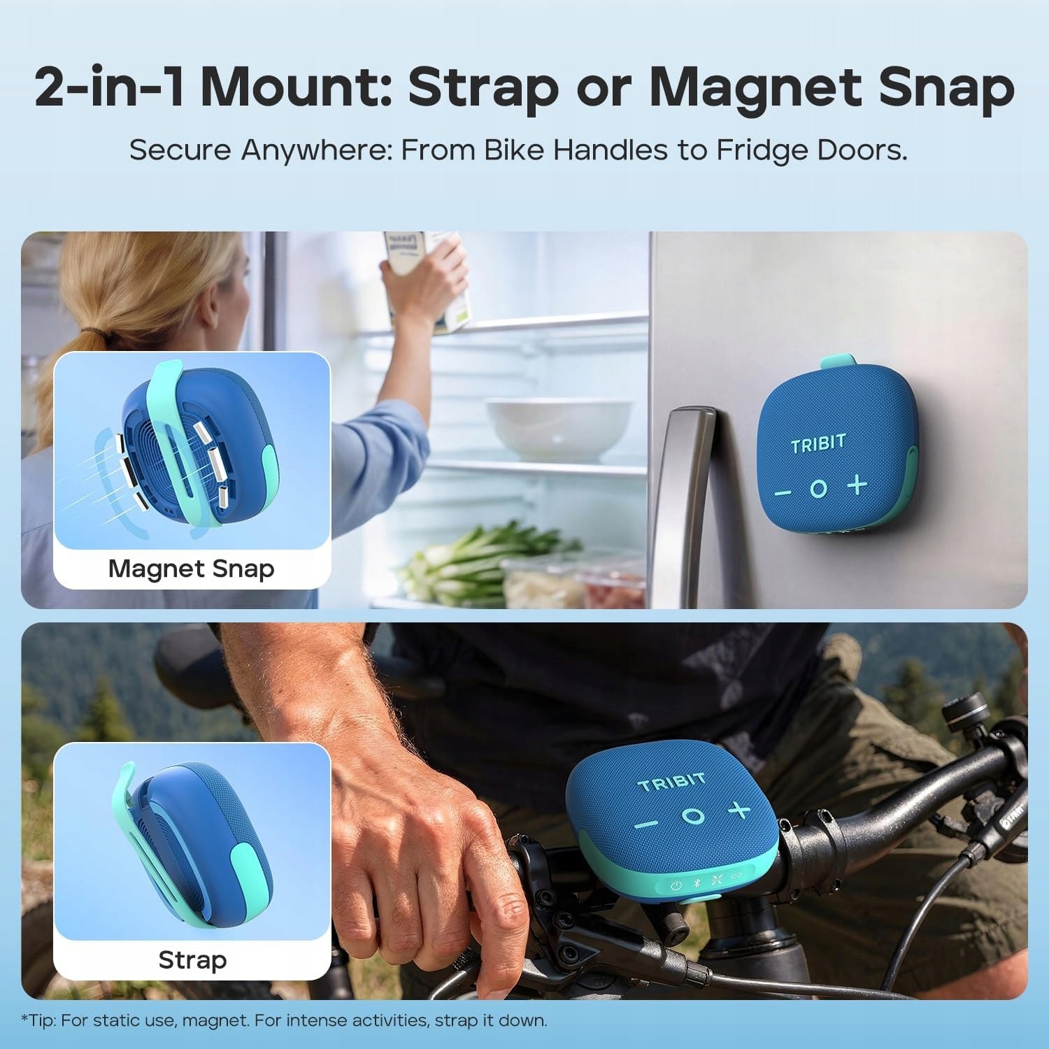BLUETOOTH SPEAKER 13W IP68 WATERPROOF 24H MAGNETIC STRIP Brand no brand