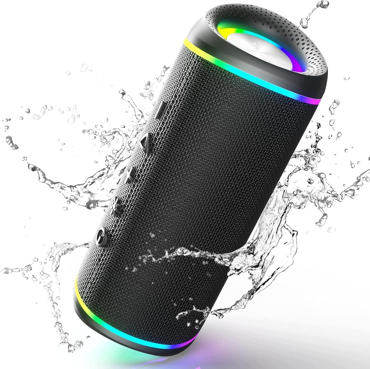 BLUETOOTH SPEAKER 30W RGB LED IPX5 WATERPROOF STEREO BATTERY