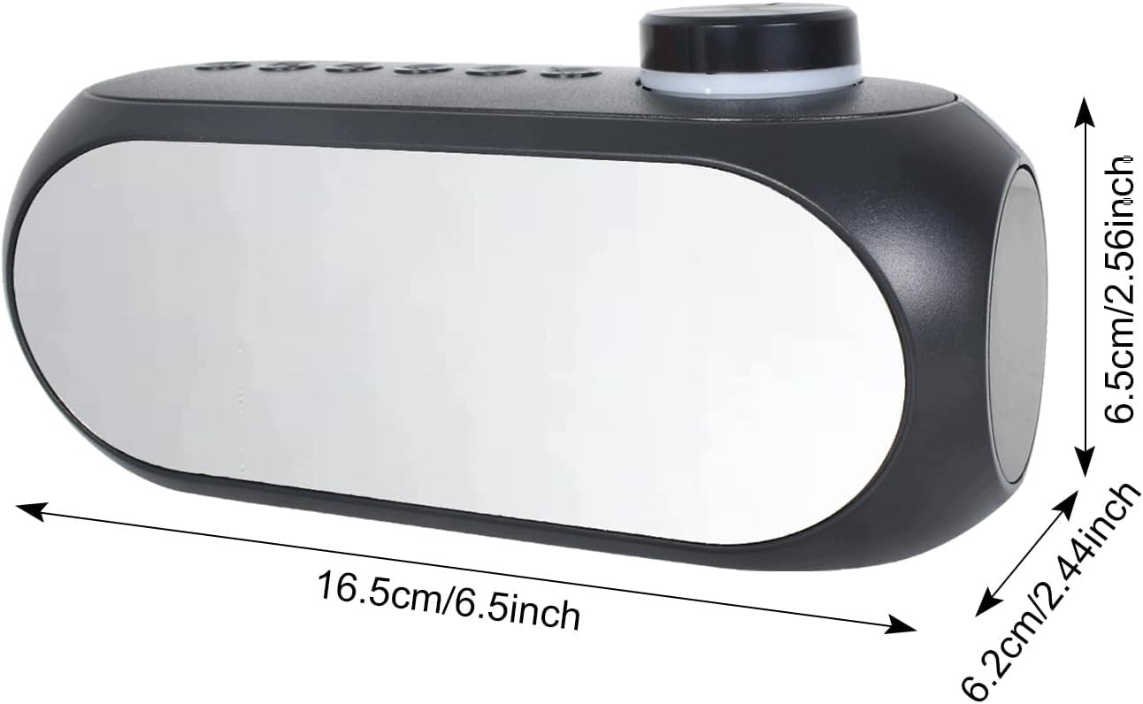 BLUETOOTH SPEAKER 6IN1 RGB LED CLOCK STEREO ALARM 360°